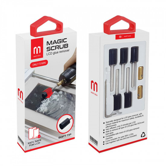 Magic Scrub Lcd Glue Remover From Martview - 100% Safe For Lcd