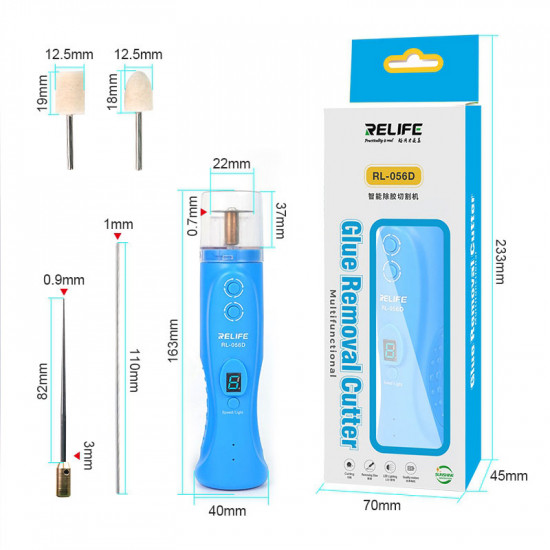 Relife RL-056D Professional Electric Glue Remover Machine