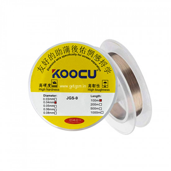 Koocu JGS-9 Special High Hardness Cutting Wire 0.04MM