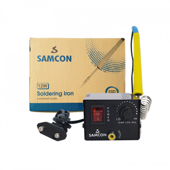 Samcon Soldering Iron Station 12W with Adjustable Temperature Controlled Power Unit