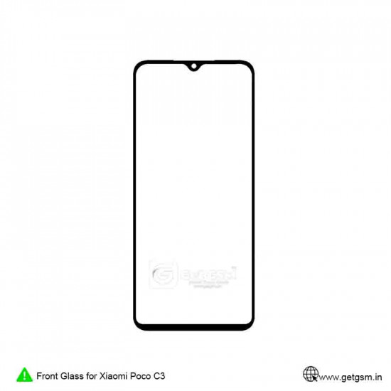 Front Glass for Xiaomi Poco C3