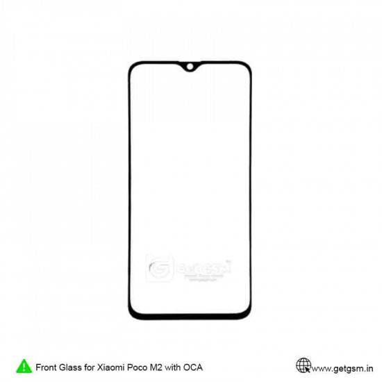 Front Glass for Xiaomi Poco M2 with OCA