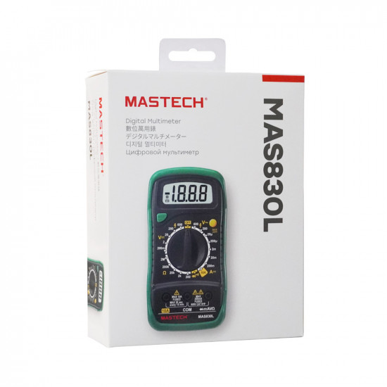 Digital Multimeter Mastech MAS830L Upgrade 2022