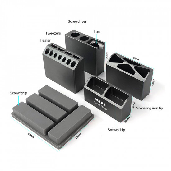 Relife RL-001F Multifunctional Combined Storage Box