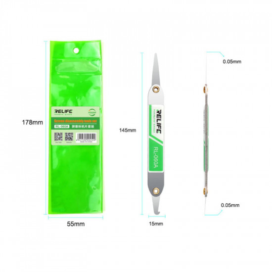 Relife RL-060A EDGE Screen Teardown Set