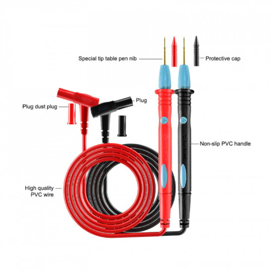 Sunshine SS-024A Stainless Steel Gold Multimeter Pen 