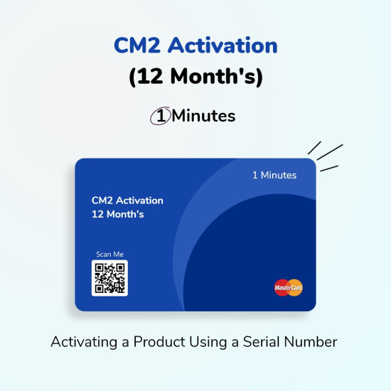 Cm2 Activation | Infinity - Box 1 Year Updates/ Support Period Activation