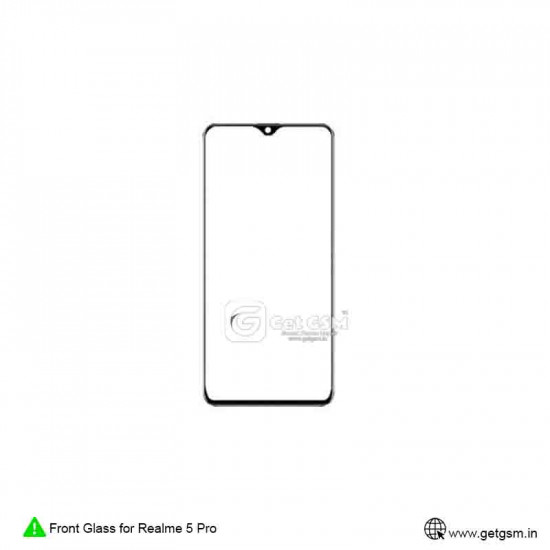 Front Glass for Realme 5 Pro